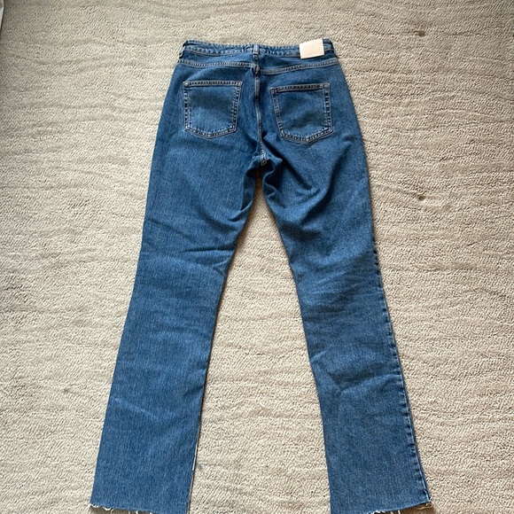 ZARA High Rise Slim Flare Jean - Picture 4 of 6
